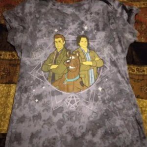 Super Natural and Scooby-Doo collaboration t shirt!